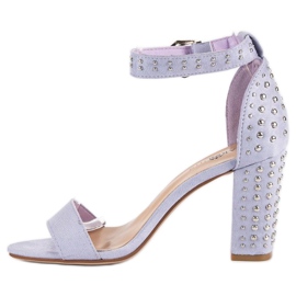 Marquiz Sandalias moradas de mujer violeta 3