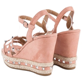 Seastar Sandalias alpargatas ante rosado 4