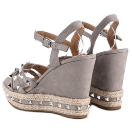 Seastar Sandalias alpargatas ante gris 4