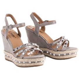 Seastar Sandalias alpargatas ante gris 5