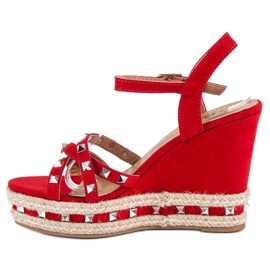Seastar Sandalias alpargatas ante rojo 3