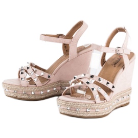 Seastar Sandalias alpargatas ante rosado 5