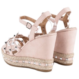 Seastar Sandalias alpargatas ante rosado 4