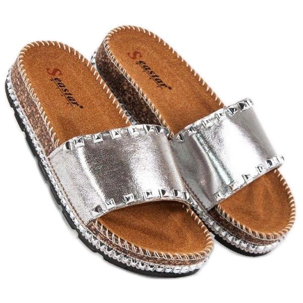 Seastar Zapatillas de mujer con estilo gris 1