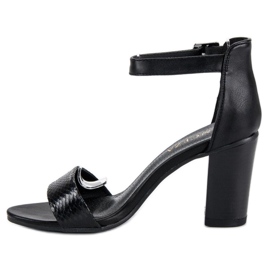 Sandalias de tacón VINCEZA negro 3