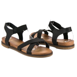 Nio Nio Sandalias negras de mujer negro 3