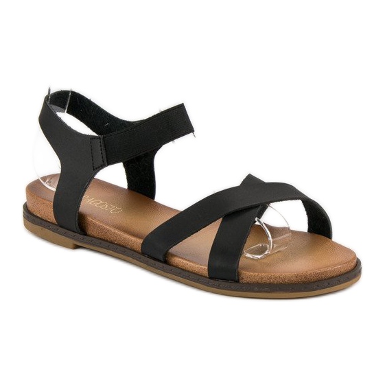 Nio Nio Sandalias negras de mujer negro 1