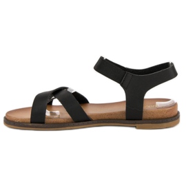 Nio Nio Sandalias negras de mujer negro 2