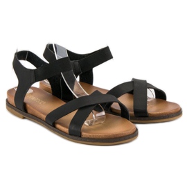 Nio Nio Sandalias negras de mujer negro 4