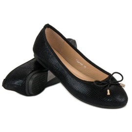 Diamantique Cómodas bailarinas negro 3