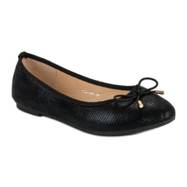 Diamantique Cómodas bailarinas negro 4