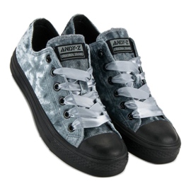 Andy Z Deportivas velour gris 4