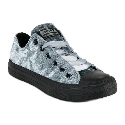 Andy Z Deportivas velour gris 1