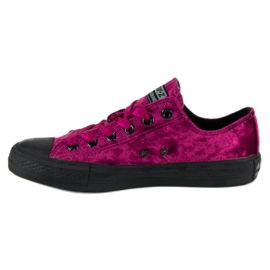 Andy Z Deportivas terciopelo fucsia rosado 3