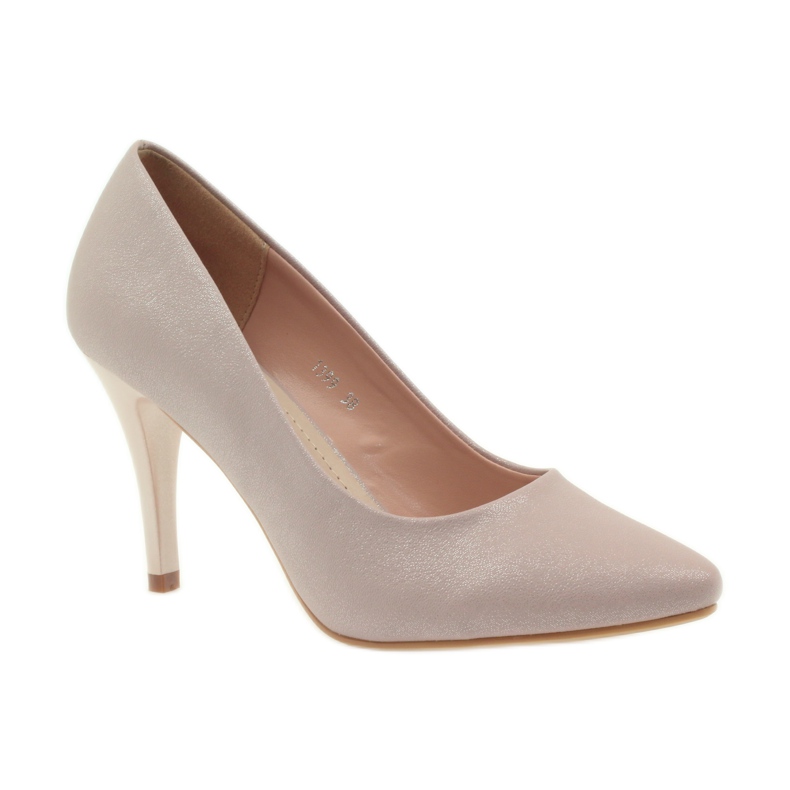 Sergio Leone Pumps On A Pin 1399 Rosa Polvo 2