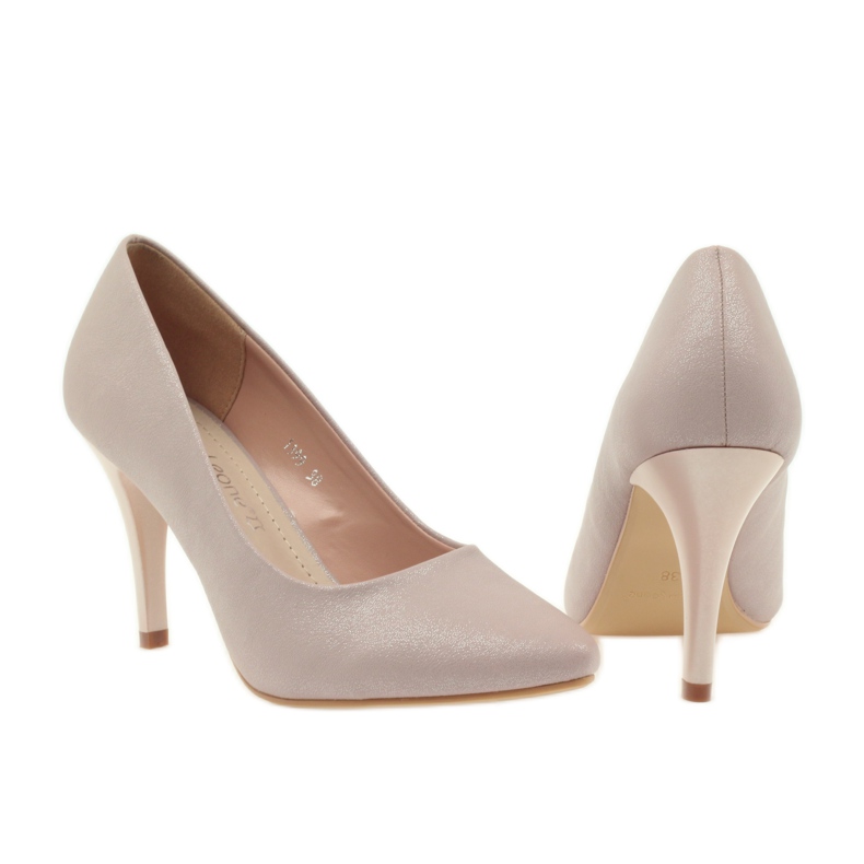 Sergio Leone Pumps On A Pin 1399 Rosa Polvo 4