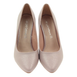 Sergio Leone Pumps On A Pin 1399 Rosa Polvo 5