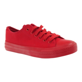 DK Zapatillas rojas atadas rojo 1 DK Zapatillas rojas atadas rojo 1