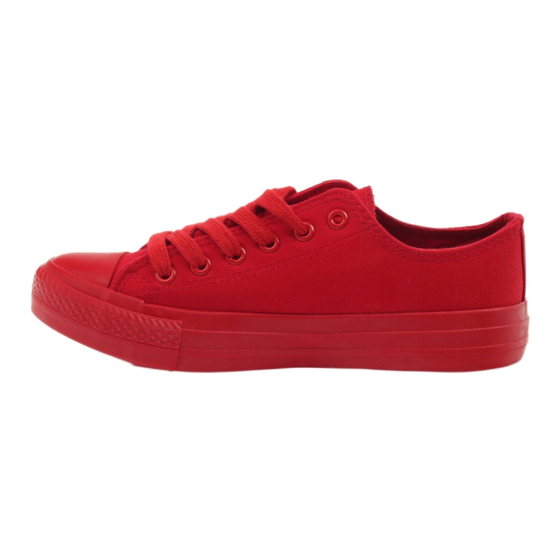 DK Zapatillas rojas atadas rojo 2 DK Zapatillas rojas atadas rojo 2