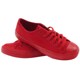 DK Zapatillas rojas atadas rojo 3 DK Zapatillas rojas atadas rojo 3