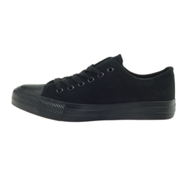 DK Zapatillas negras atadas negro 2