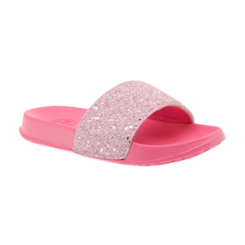 Zapatillas perfiladas Big Star glitter rosado 1