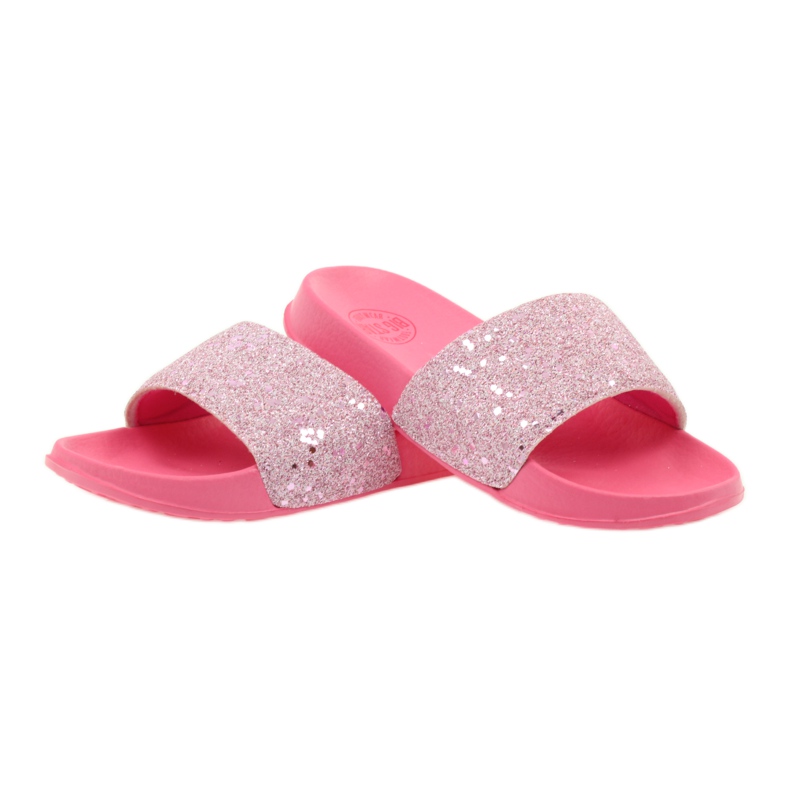 Zapatillas perfiladas Big Star glitter rosa 3