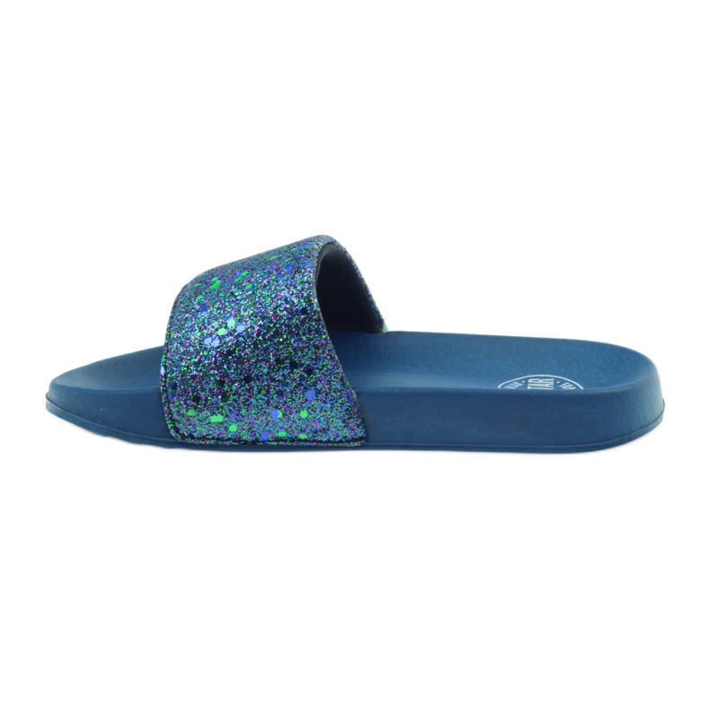 Zapatillas perfiladas Big Star glitter azul marino 2