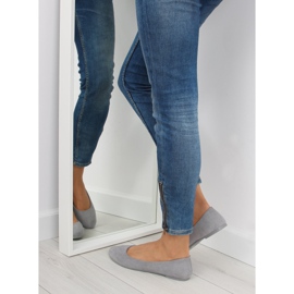 Bailarinas mujer gris suave JX51 2