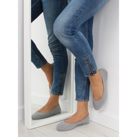 Bailarinas mujer gris suave JX51 4