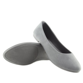 Bailarinas mujer gris suave JX51 5