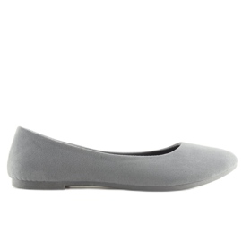 Bailarinas mujer gris suave JX51 6