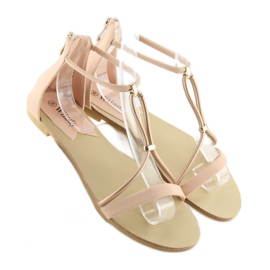 Sandalias rosa mujer 117-6 rosa rosado 4