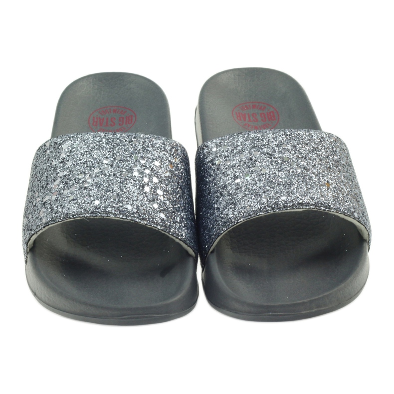 Zapatillas perfiladas Big Star glitter gris 4