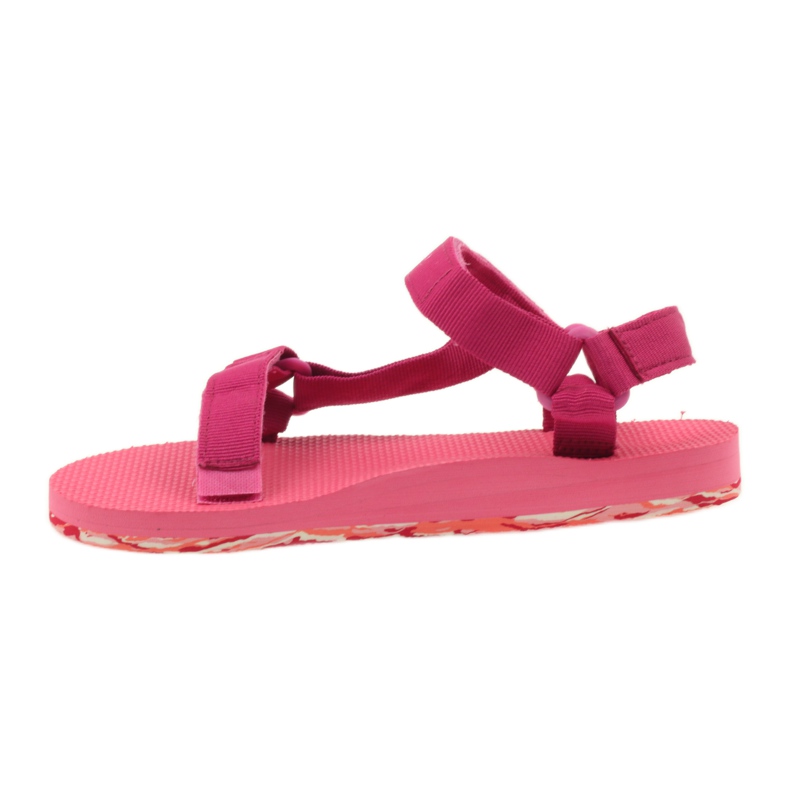 Sandalias mujer espuma Big Star fucsia rosado 2