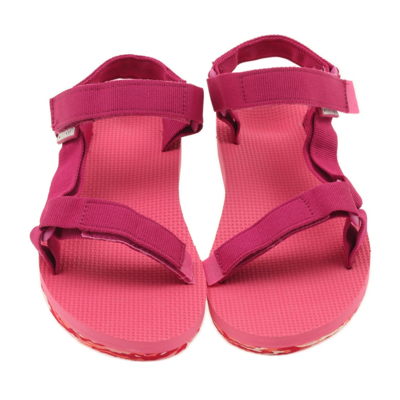 Sandalias mujer espuma Big Star fucsia rosado 3