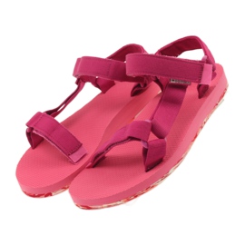 Sandalias mujer espuma Big Star fucsia rosa 4