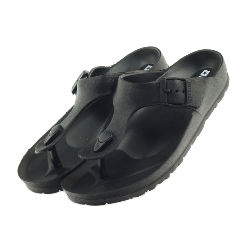 Chanclas negras Big Star 274A161 negro 5