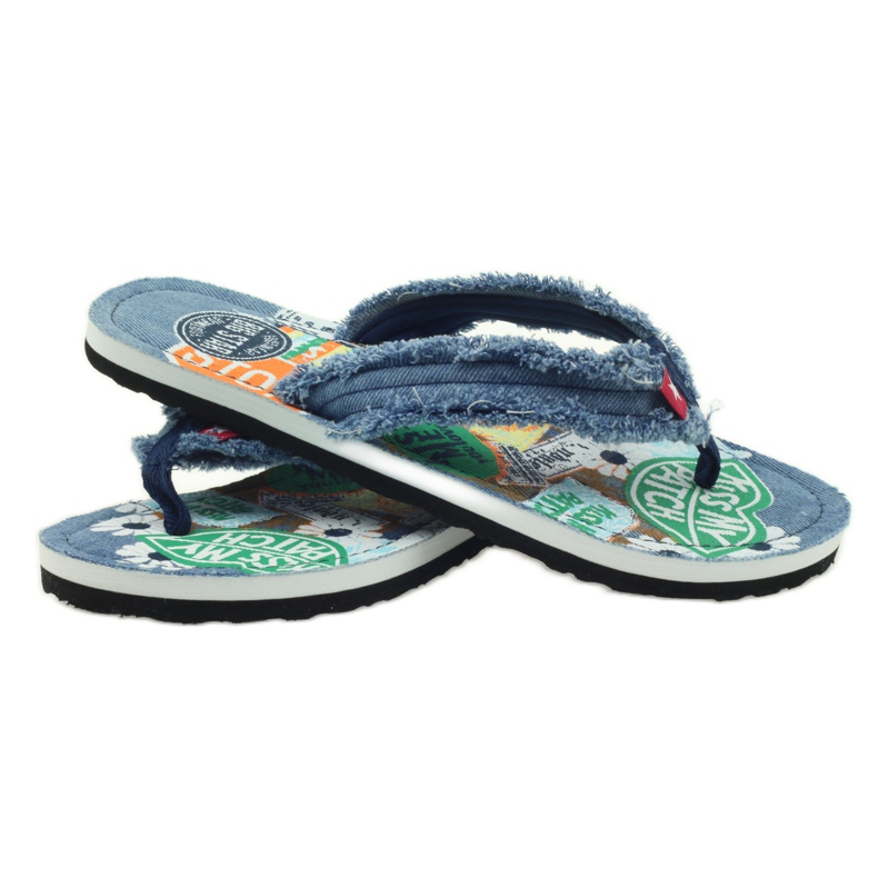 Chanclas Jeans Big Star 274A126 azul 3