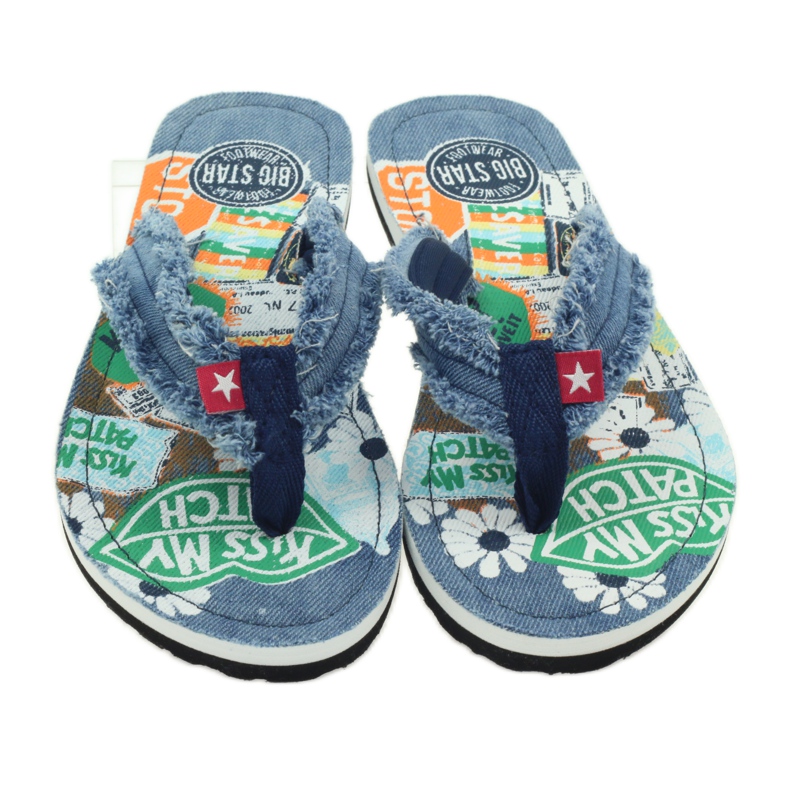 Chanclas Jeans Big Star 274A126 azul 4