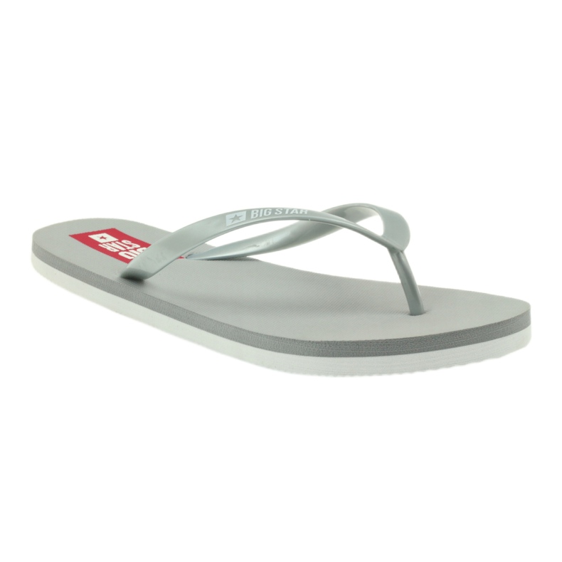 Big Star Women's Flip -Flops 274a130 Gray gris 1 Big Star Women's Flip -Flops 274a130 Gray gris 1