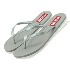 Big Star Women's Flip -Flops 274a130 Gray gris 4 Big Star Women's Flip -Flops 274a130 Gray gris 4