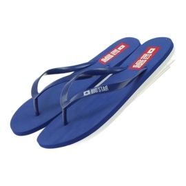 Big Star Women's Flip -flops 274A128 azul marino 4