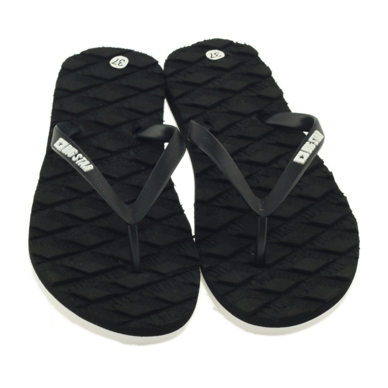 Chanclas negras Big Star 274A145 negro 3