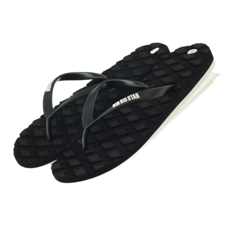Chanclas negras Big Star 274A145 negro 4