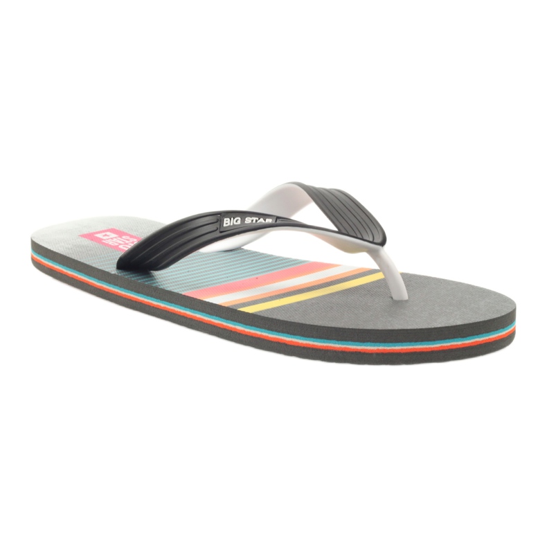 Big Star Men's Flip -Flops 174410 Negro 1