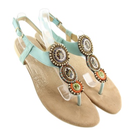 Chanclas menta 4111 L.BLUE azul 6