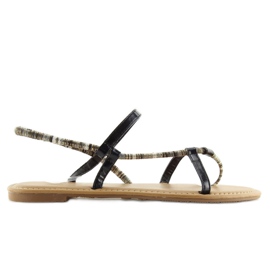 Sandalias negras 5130 negro 5