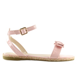 Sandalias rosa pastel 6128 rosa rosado 4