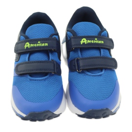 American Club Zapatillas deportivas americanas ADI para niños 16687 azul verde azul marino 3 American Club Zapatillas deportivas americanas ADI para niños 16687 azul verde azul marino 3